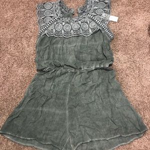 Franchesca’s Kalen Mineral Wash Romper
